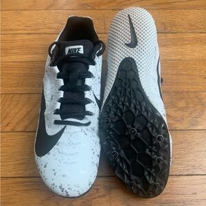 Nike Zoom Rival S 9 Men’s Pure Platinum Speckled Track Shoes
